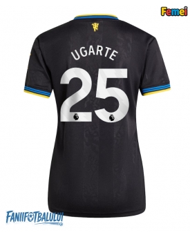 Manchester United Manuel Ugarte #25 Tricou Fotbal Replică 2025-26 Femei Treilea